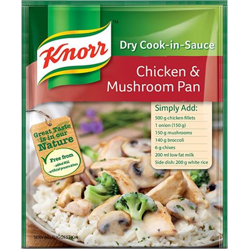 Knorr Cook-in-Sauces - Chicken & Mushroom Pan 48g