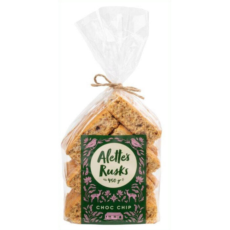 Alettes Rusks Choc Chip 450g