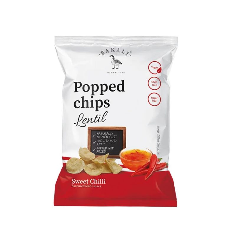 Bakali Lentil Chips Sweet Chilli 25g
