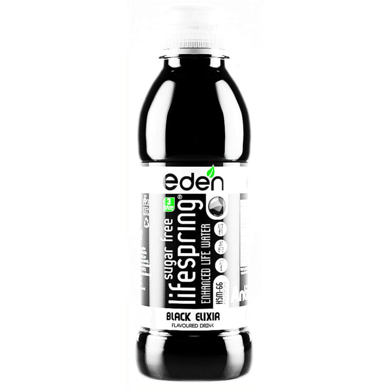Eden Lifespring Black Elixir Sugar Free 500ml