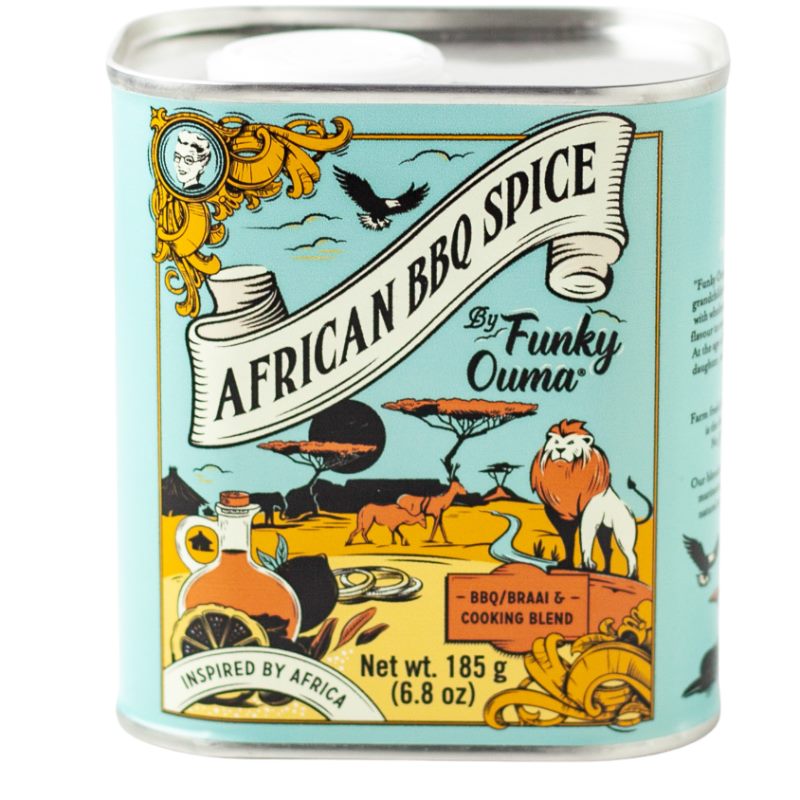 Funky Ouma African BBQ Spice Tin 185g