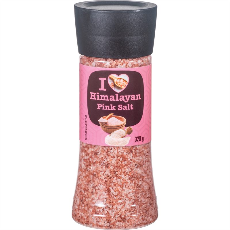 I Love Himalayan Pink Salt Shaker 250ml