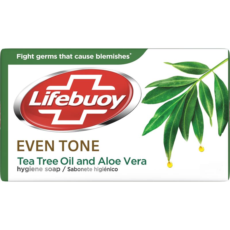 Lifebuoy Soap Bar Tea Tree & Aloe Vera 175g