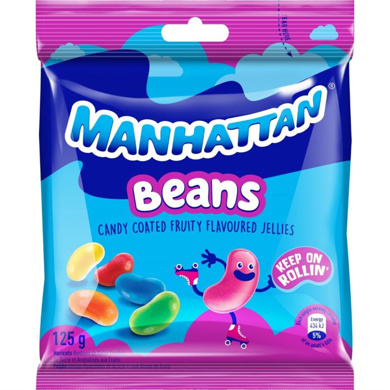 Manhattan Fruity Beans 125g