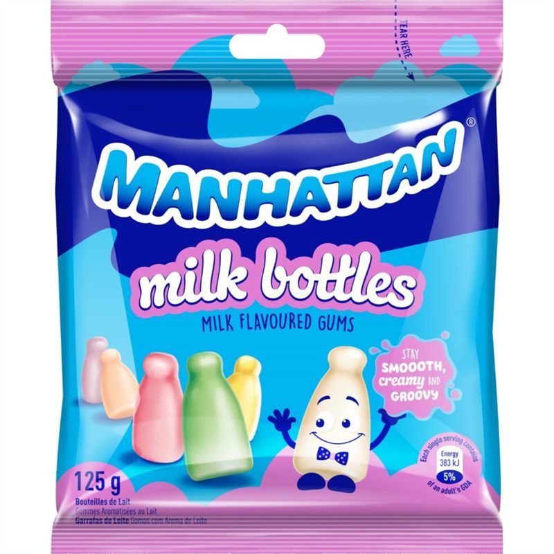 Manhattan Milk Bottles 125g