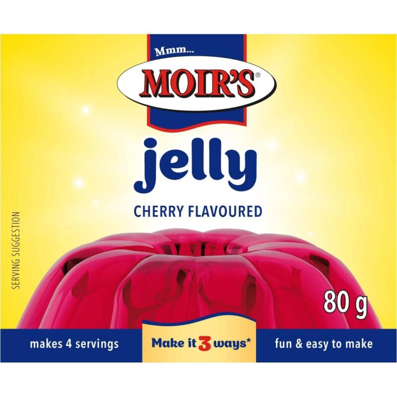 Moirs Jelly Cherry 80g