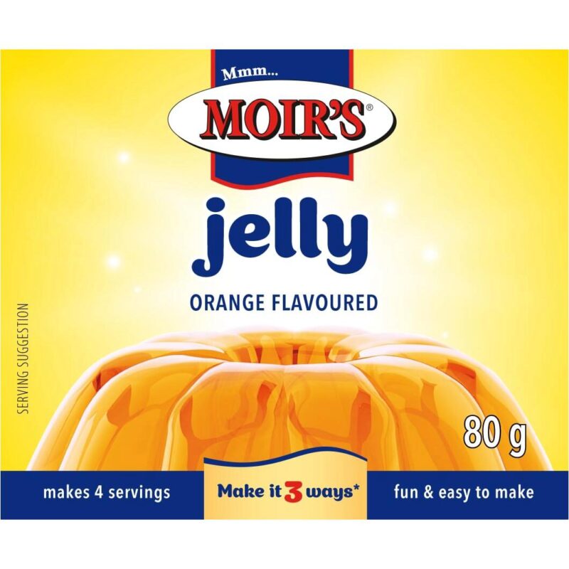 Moirs Jelly Orange 80g