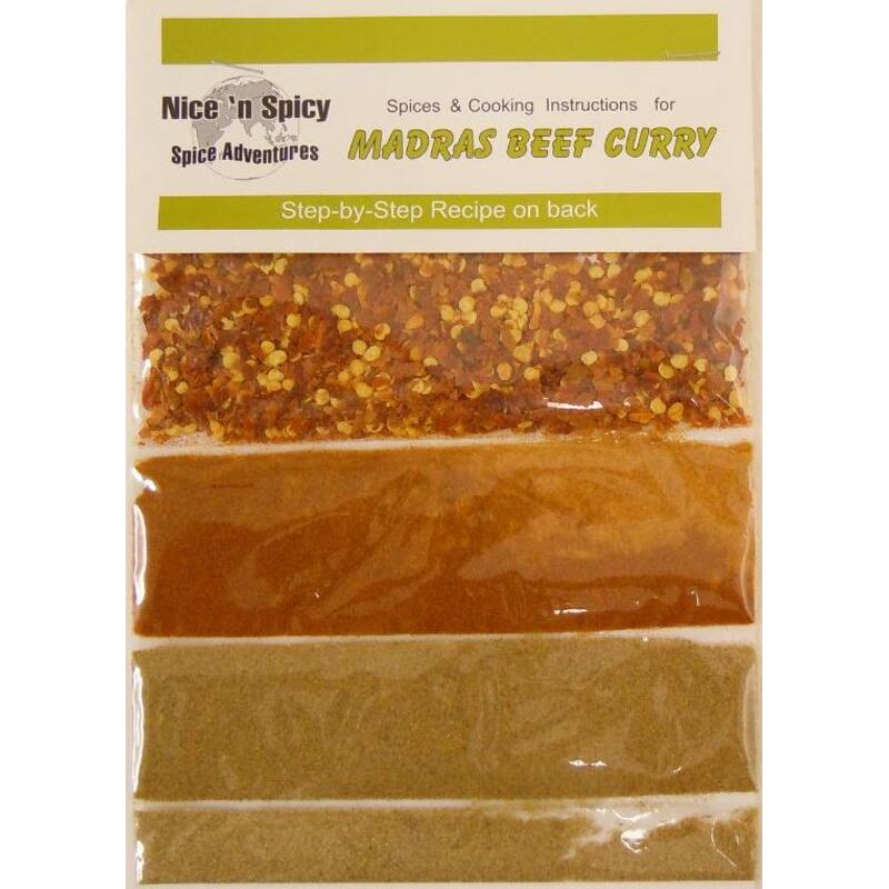 Nice n Spicy Step by Step Madras Beef Curry 25g
