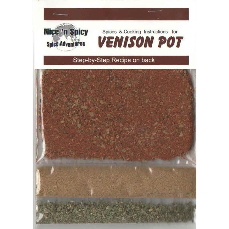 Nice n Spicy Step by Step Venison Pot 20g