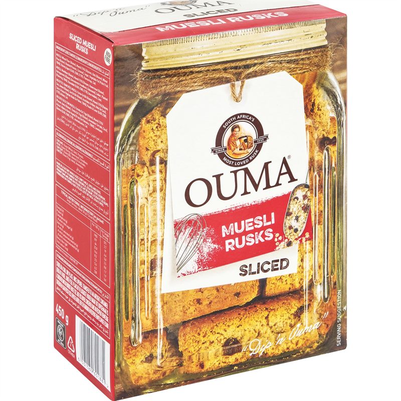 Ouma Rusks Muesli Sliced 450g