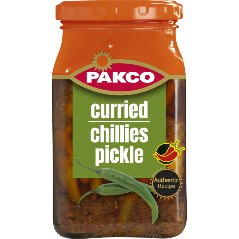 Pakco Pickles Curried Chillies 325g