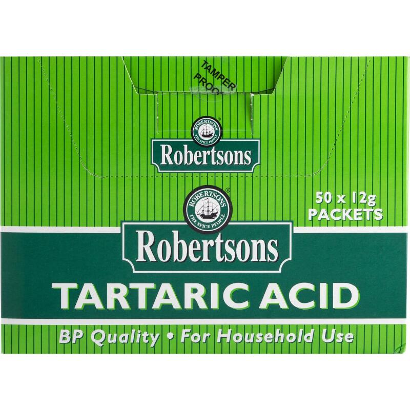Robertsons Tartaric Acid 12g