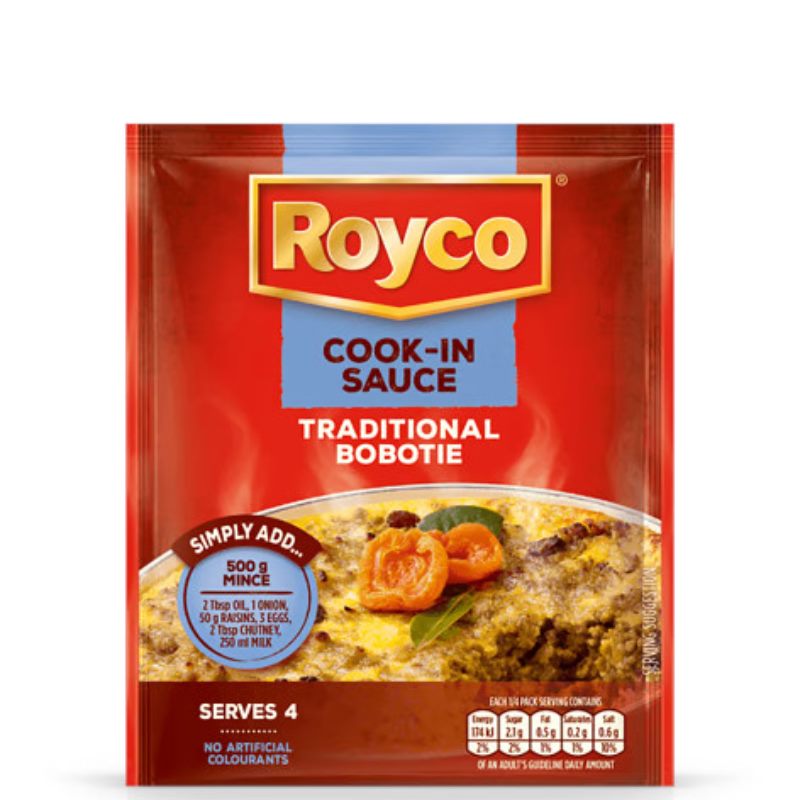 Royco Dry Cook in Sauce Traditional Bobotie 50g
