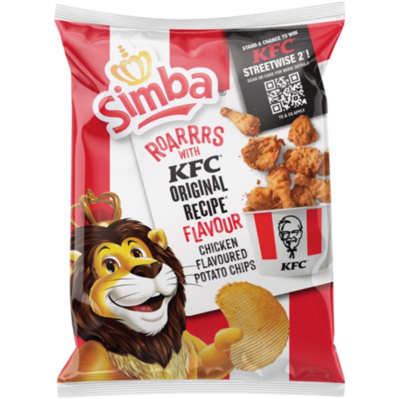 Simba Potato Chips KFC Original Chicken 120g
