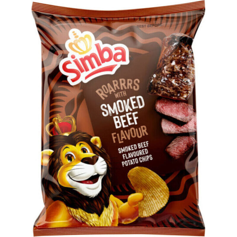 Simba Potato Chips Smoked Beef 120g