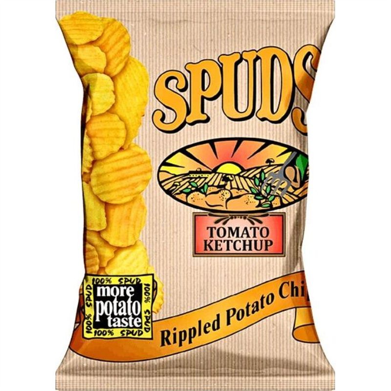 Spuds Chips Tomato Ketchup 75g