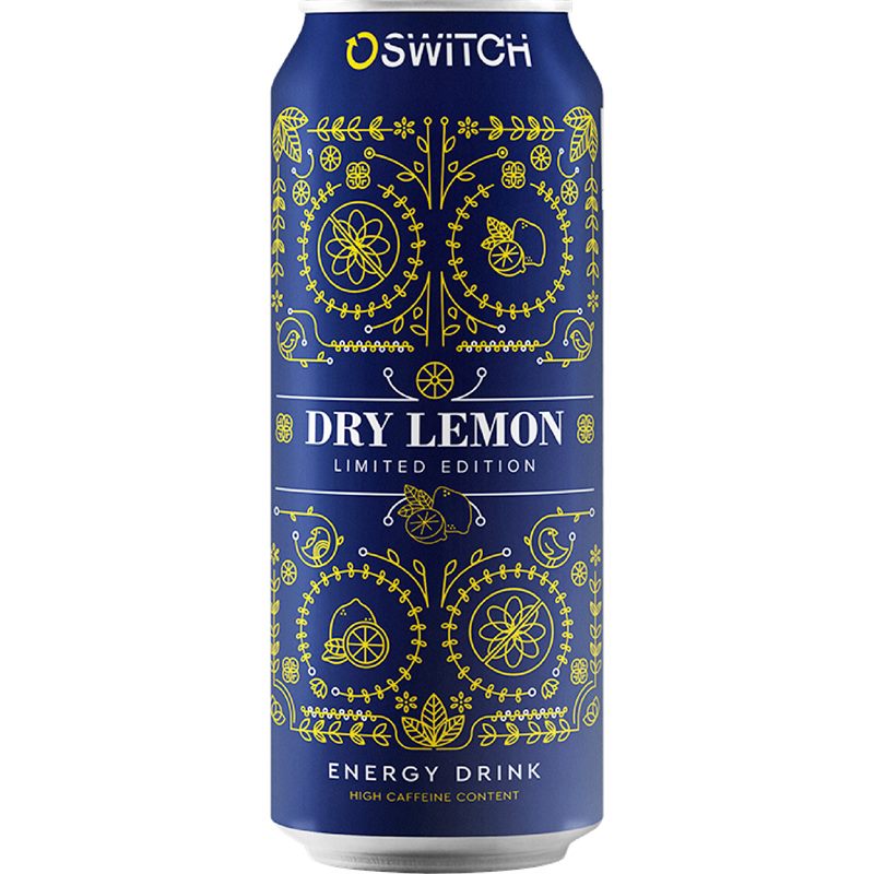 Switch Dry Lemon Can Ltd Edition 500ml