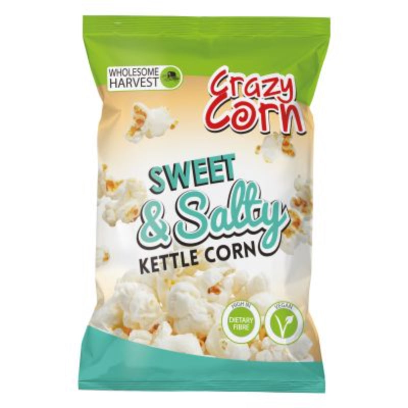 Wholesome Harvest Crazy Corn Kettlecorn Sweet And Salty 30g