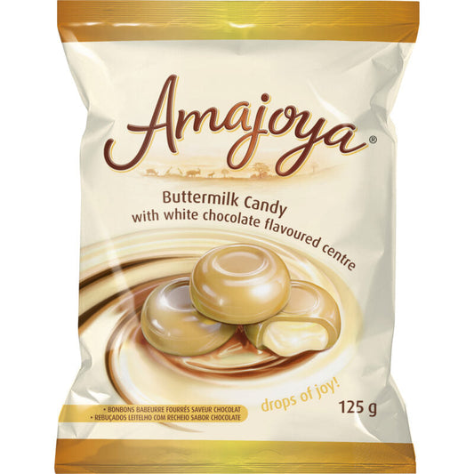 Amajoya Candy - Buttermilk w/White Chocolate Centre 125g