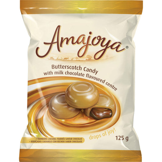 Amajoya Candy - Butterscotch w/Milk Chocolate Centre 125g