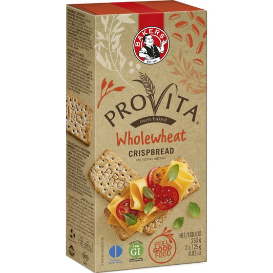 Bakers Provita - Original Wholewheat Crispbread 250g