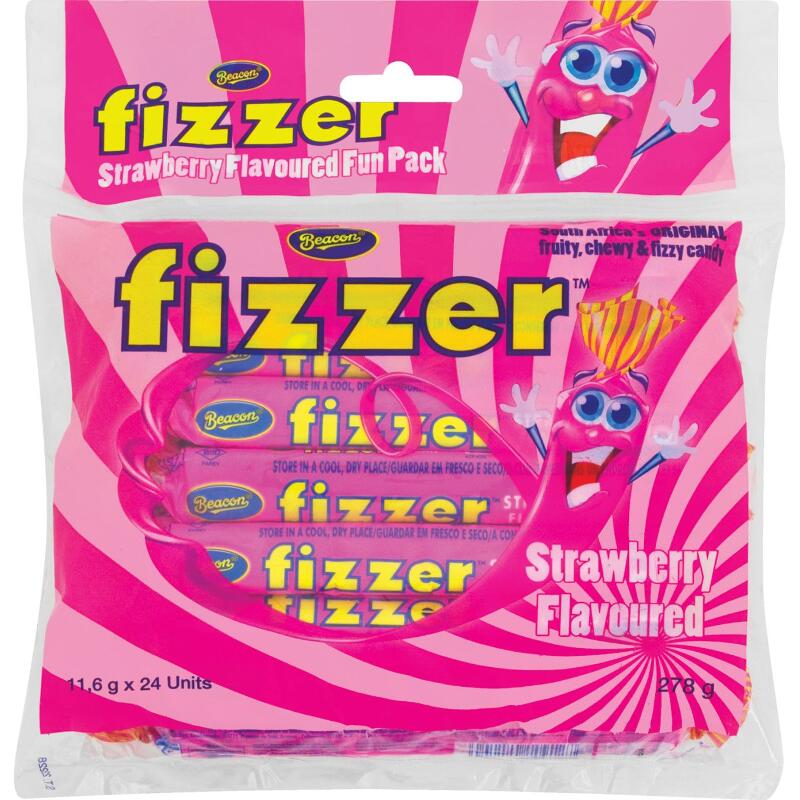 Beacon Fizzer - Fun Pack - Strawberry 24s