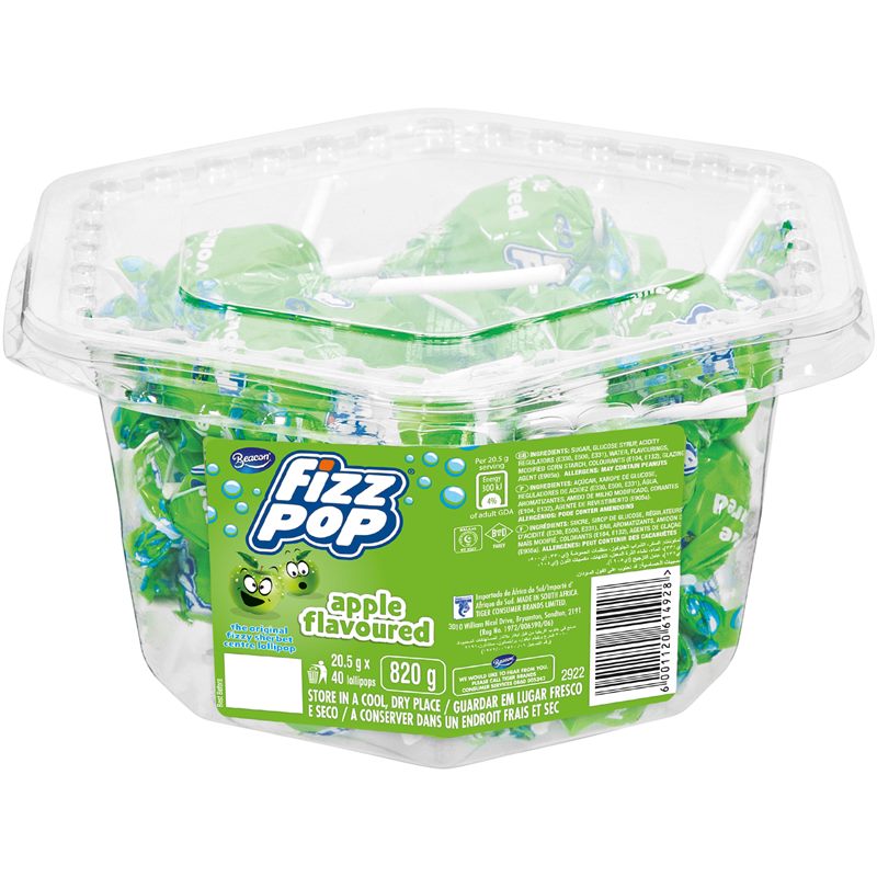 Beacon Fizz Pop - Apple 40s (820g)