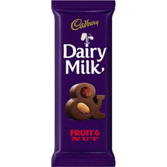 Cadbury Chocolate Slabs - Dairy Milk - Fruit & Nut 80g