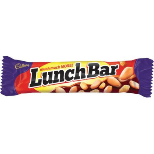 Cadbury Chocolate Bars - Lunch Bar 48g