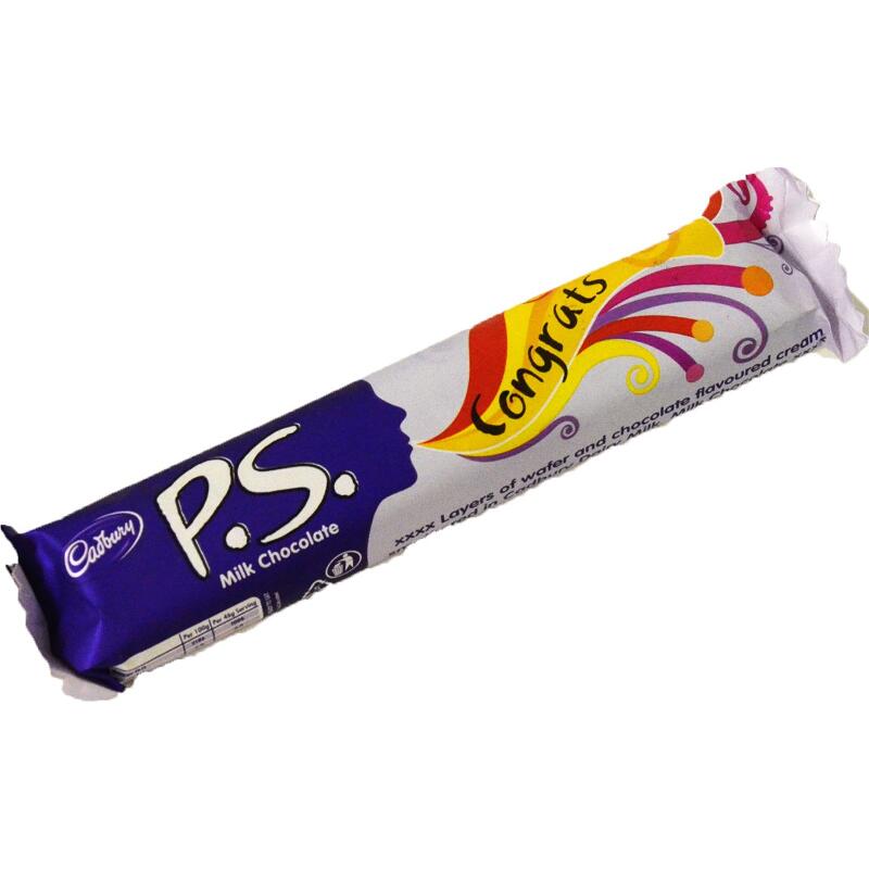 Cadbury Chocolate Bars - P.S Original 48g