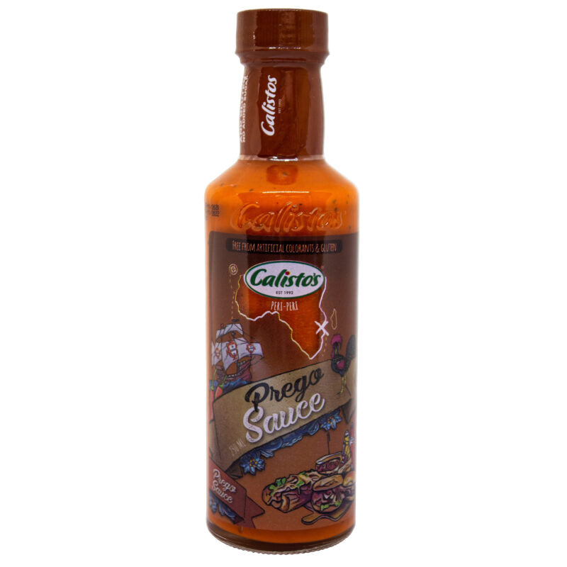 Calisto's Sauce - Prego - Tall 250ml