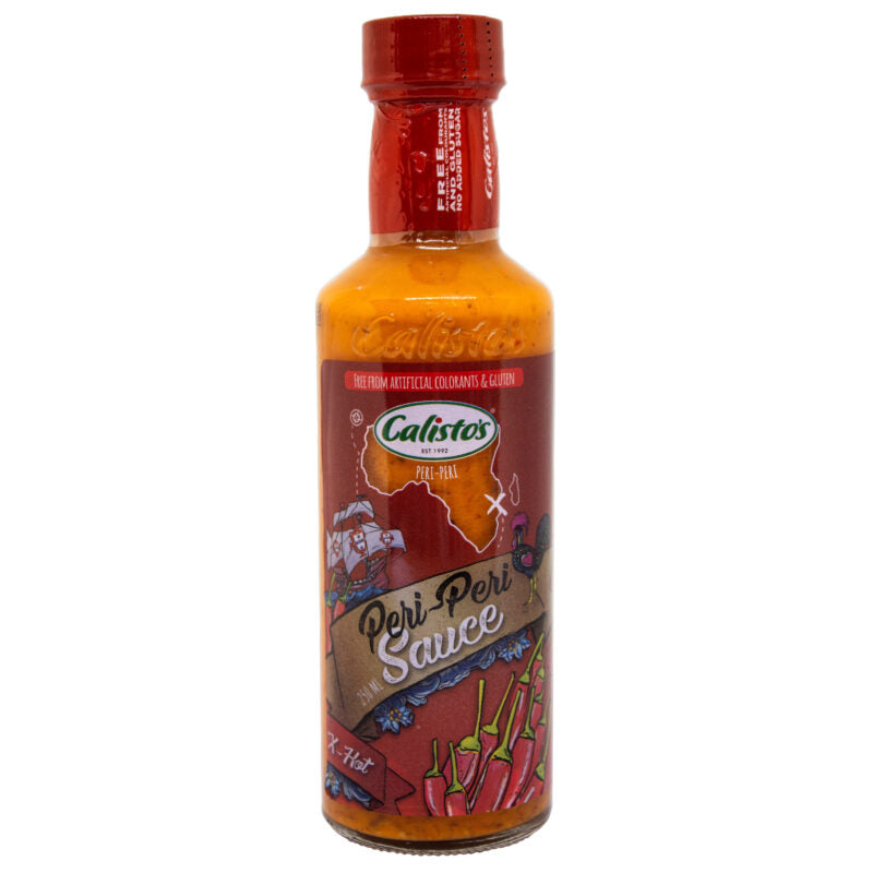 Calisto's Sauces - Hot Peri-Peri - Tall 250ml