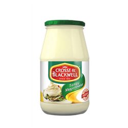 Crosse & Blackwell Mayonnaise - Regular (Glass) 375g