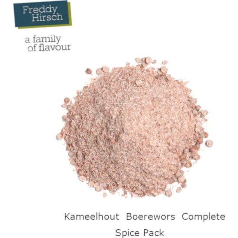 Freddy Hirsch FH Kameelhout Boerewors Complete Spice Pack 1kg