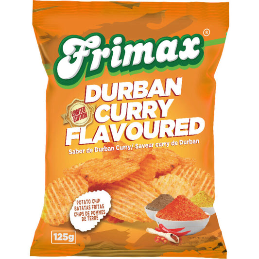 Frimax Chips Durban Curry Limited Edition 125g