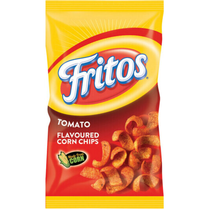Fritos Corn Chips Ribbons - Tomato 120g | Crunchy Snack Delight ...