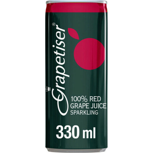 Grapetiser Sparkling 100% Red Grape Juice 330ml