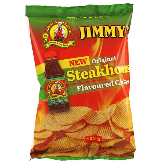 Jimmy's Steakhouse Chips 125g