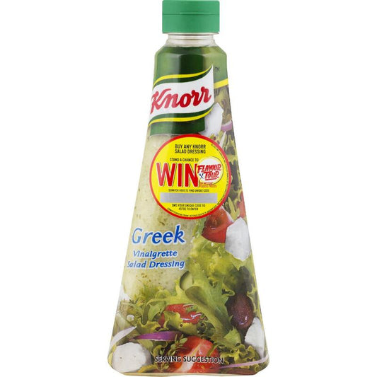 Knorr Salad Dressing - Vinagrette - Greek 340ml