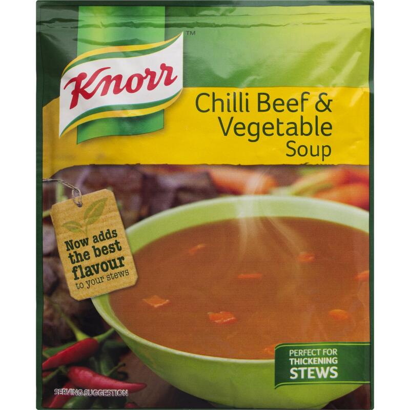 Knorr Soup Powder - Chilli Beef & Vegetable 50g