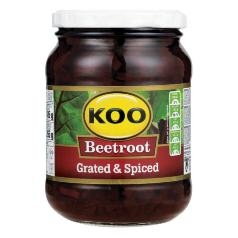 Koo Salad - Beetroot Grated & Spiced 405g