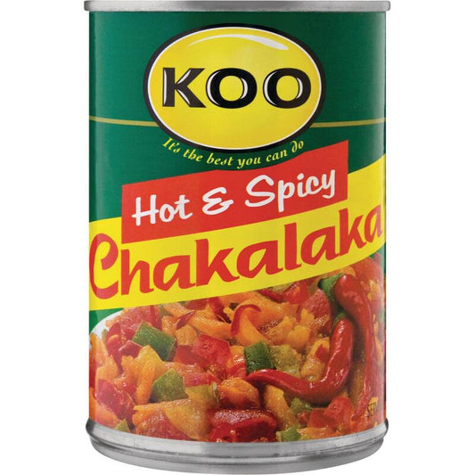 Koo Canned Veg - Chakalaka Hot&Spicy 410g