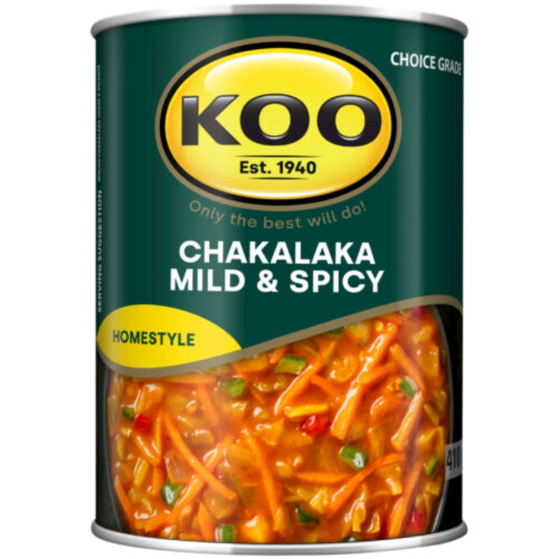 Koo Canned Veg - Chakalaka Mild&Spicy 410g