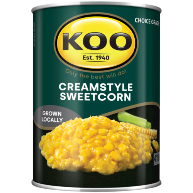 Koo Canned Veg - Cream Style Sweetcorn 415g