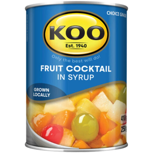 Koo Canned Fruit - Fruit Cocktail in Syrup 410g