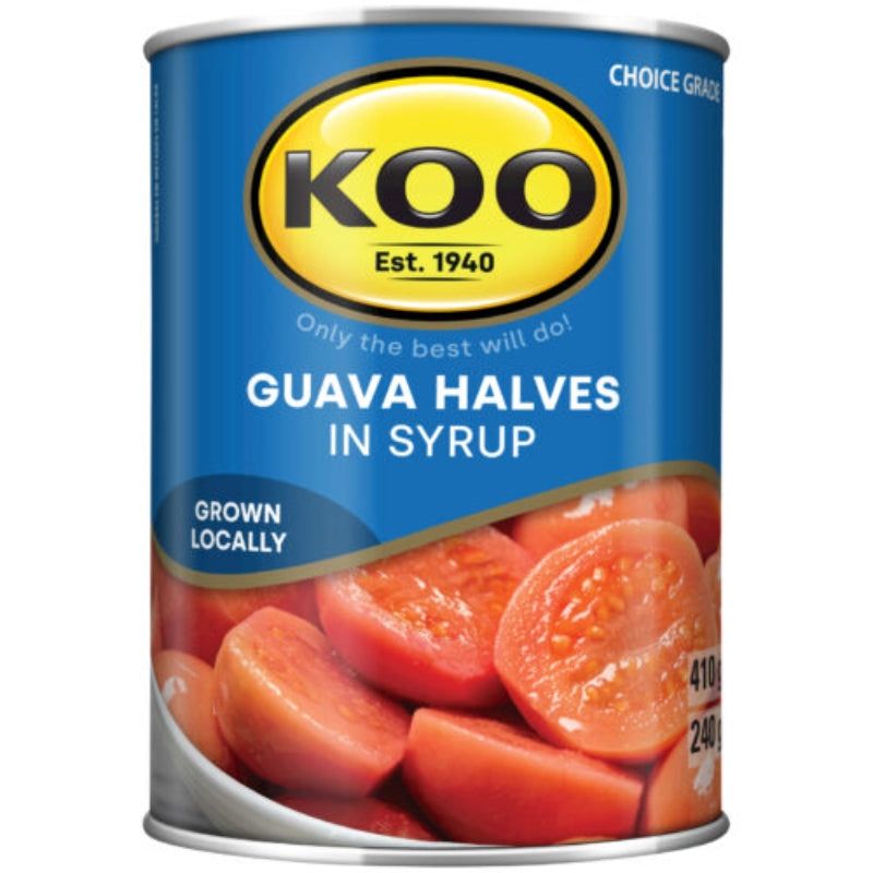 Koo Canned Fruit - Guava Halves in Syrup 410g