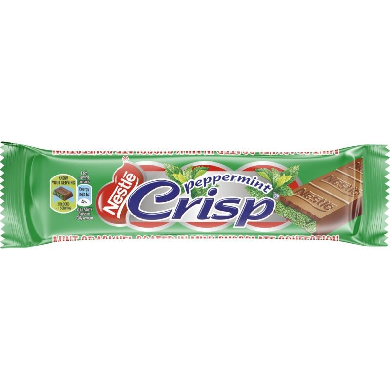 Nestle Confectionery - Choc Bar - Peppermint Crisp 49g