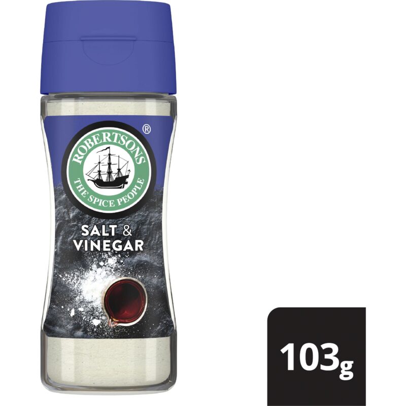 Robertsons Spice Bottles - Salt & Vinegar 103g/100ml