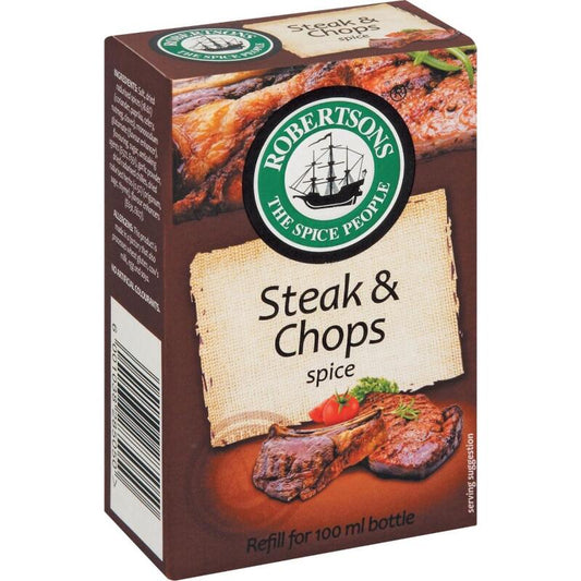 Robertsons Spice Refills - Blends - Steak & Chops 80g