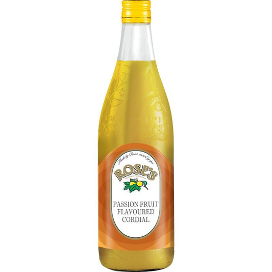 Rose's Cordials - Passion Fruit 750ml